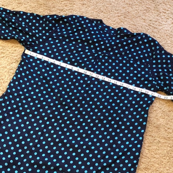 Bohemian Polka Dots Tunic Top Blouse - Picture 6 of 8